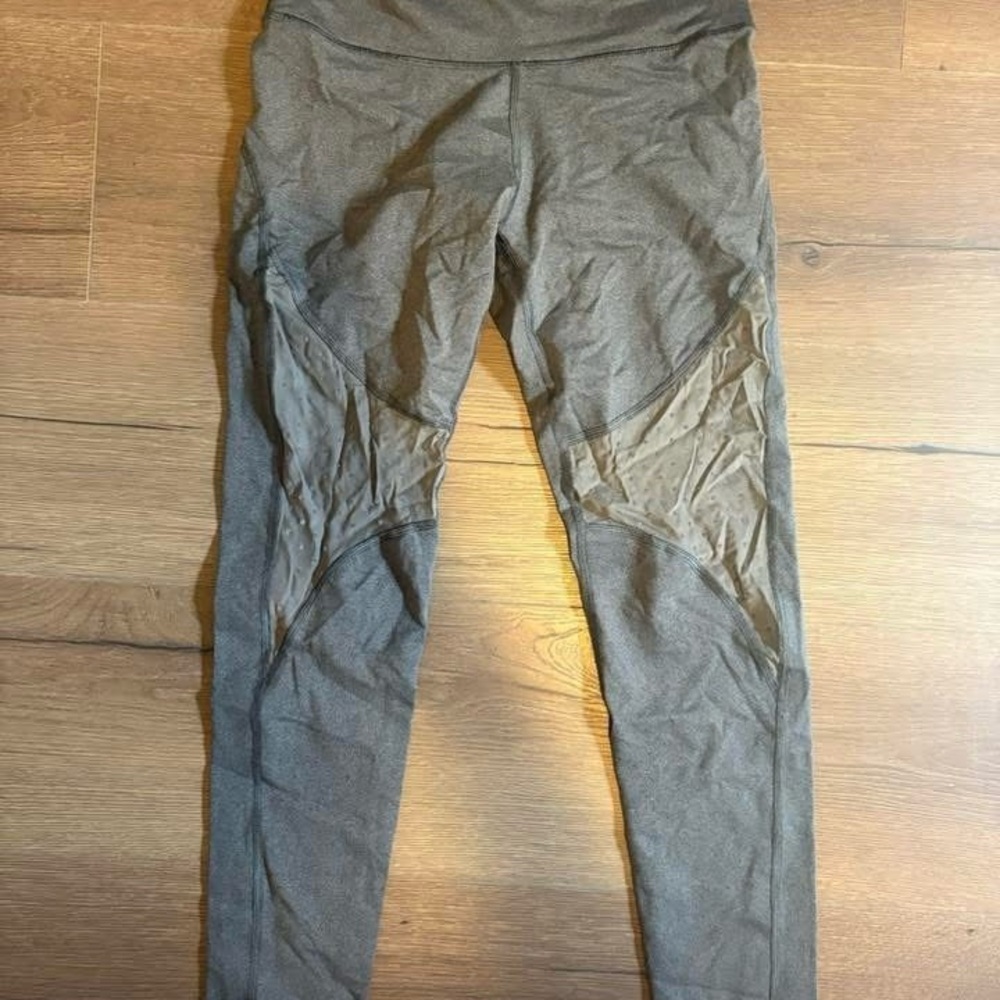 Aerie Gray Chill Play Move Leggings